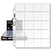 20 (Twenty) - BCW Pro 20-Pocket Coin Storage Page - Coin Collecting Supplies