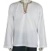 Mens Embroidered Kurta Casual Cotton Shirt India Chest 46 inches (gsk553a)