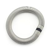 Wide Silver Spring Bracelet by Hila Rawet Karni