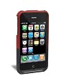 iFrogz Luxe Case for iPhone 3G, 3G S (Red/Black)