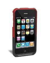 iFrogz Luxe Case for iPhone 3G, 3G S (Red/Black)