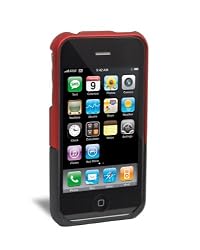 iFrogz Luxe Case for iPhone 3G, 3G S (Red/Black)