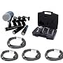 Shure DMK57-52 Drum Pack + 4 Whirlwind Cables + Unique Squared Vinyl Stickers