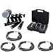 Shure DMK57-52 Drum Pack + 4 Whirlwind Cables