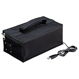 SANWA SUPPLY USB-TOY53BK USB弁当箱保温ポーチ ブラック