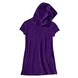 Girls' Swimwear Xhilaration® Purple Hooded Cover Up