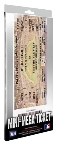 MLB Colorado Rockies Ubaldo Jimenez No-Hitter Mini-Mega Ticket