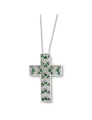 Sterling Silver Message of The Cross Pendant