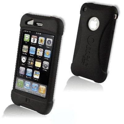 OtterBox Apple I-Phone 3G Black Skin Case -Impact Series
