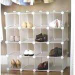 INTERLOCKING SHOE ORGANIZER/SHOE RACK...