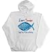 Mens Hooded Sweatshirt : EVEN JESUS HAD A FISH STORY