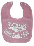 Philadelphia Eagles Pink Baby Bib