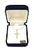 Pack of 2 Gold Rhinestone Star Cross Pendant Necklaces