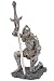 Knight in Armor Statue with Miniature Sword / Letter Opener - Hand Painted and Very Detailed