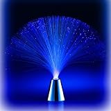 Blue LED Fiber Lamp