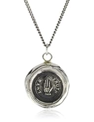 Pyrrha "talisman" Sterling Silver Hand Necklace
