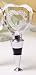 LED Clear Heart Bottle Stopper