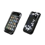 EMPIRE Midnight Flower Design Snap-On Cover Case for Samsung Galaxy S i9000 ....