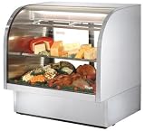 DISPLAY CASES - CURVED GLASS DELI CASE