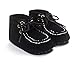 Baby Boy's Faux Suede Lace-up Prewalker Hi-top Toddler Shoes