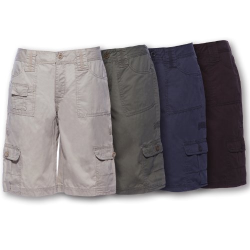 Apt.9 Ladies/Women's 100% Cotton Summer Cargo Knee-length Shorts