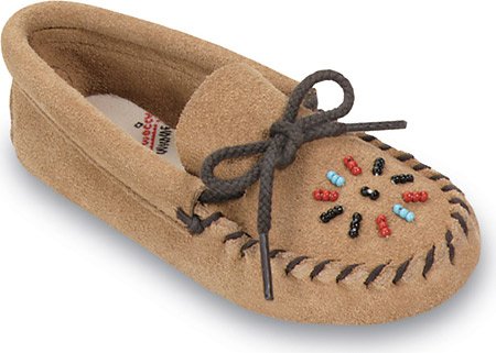 Child's Beaded Moccasin
