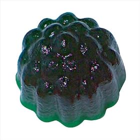 World Cuisine 47676-06 Berry Non-Stick Silicone Candy Mold