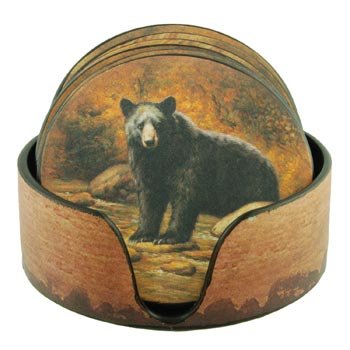 Bear Coaster Set