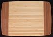 Two Tone Small Server Bamboo Cutting Board 11-1/2" x 8" [CAPITOL CITY LUMBER]
