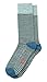 Dockers Men's 6 Pack Cushion Comfort Seasonal Slubs Striped Crew Socks, 10-13 Sock/6-12 Shoe