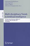 Multi-disciplinary Trends in Artificial Intelligence: 5th International Workshop - MIWAI 2011 - Hyderabad - India - December 7-9 - 2011. Proceedings ... Lecture Notes in Artificial Intelligence)