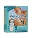Steribottle BPA-Free 0-3 Months Baby Bottles Medium Flow, Clear, 5-Counts