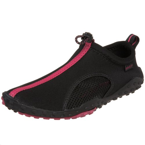 Speedo Women's Shore Cruiser II Water Shoe,Black/Hot Pink,8 M US