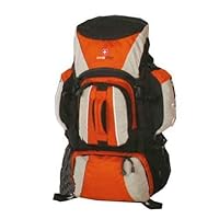 SwissGear Extra Large 5,200 cu. in. Backpacking / Hiking Backpack - ORANGE