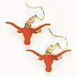 University Of Texas Dangle Earrings