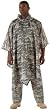 Mil-Spec Army Digital Camo Nylon Rip-Stop Poncho