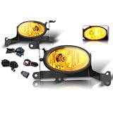 06-07 HONDA CIVIC 2DR FOG LIGHT KIT YELLOW LENSE (WIRING KIT INCLUDED) by Pro Street