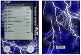 Apocalypse Blue Design Protective Decal Skin Sticker for Sony Digital Reader PRS-505 Models