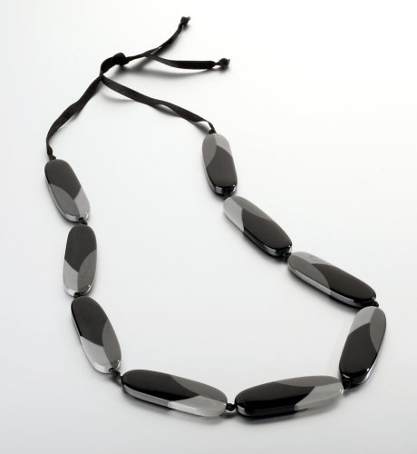 Tri-Colour Lozenge Necklace