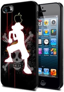 Case Cover Design Onp10 Anime One Please Luffy for Iphone 6s Plus Border Rubber Silicone Case Black@power9shop