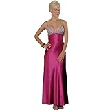 Satin Evening Dress - Prom Dress, Party, Formal Gown by Sean Collection (70298) Magenta XL Satin Evening Dress - Prom Dress, Party, Formal Gown by Sean Collection (70298) Magenta XL
