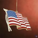 Baldwin 50 Star Flag Ornament