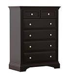 Status Series 800 5 Drawer Chest, Rubbled Black