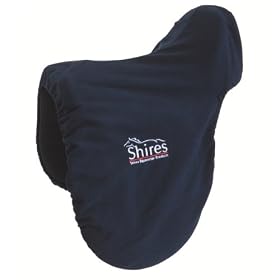 SHIRES EQUESTRIAN FLEECE SADDLE COVER HORSE RIDING NEW