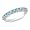 Sterling Silver 3/4 CT TGW Sky Blue Topaz Fashion Ring