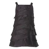 Little Girls Clothing BLACK Christmas Dress RARE EDITIONS Girl 7-16