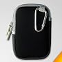 Soft black Camera case for Sony DSC S930 W50 W35 W30 N1 N2