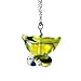 Handmade Butterfly Shaped Murano Glass- Yellow