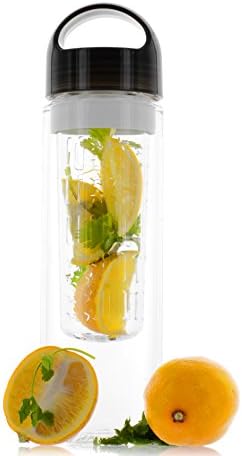 Premium Fruit Infuser Water Bottle - Create Your Own Delicious Infused Beverages With Your Favorite Ingredients - Must Have For Travel, Sport and Fitness Enthusiasts