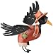 Garden Stake 3D Metal Outdoor Decor Jiggle Wings Crow Man (33H) by Regal Art #F364